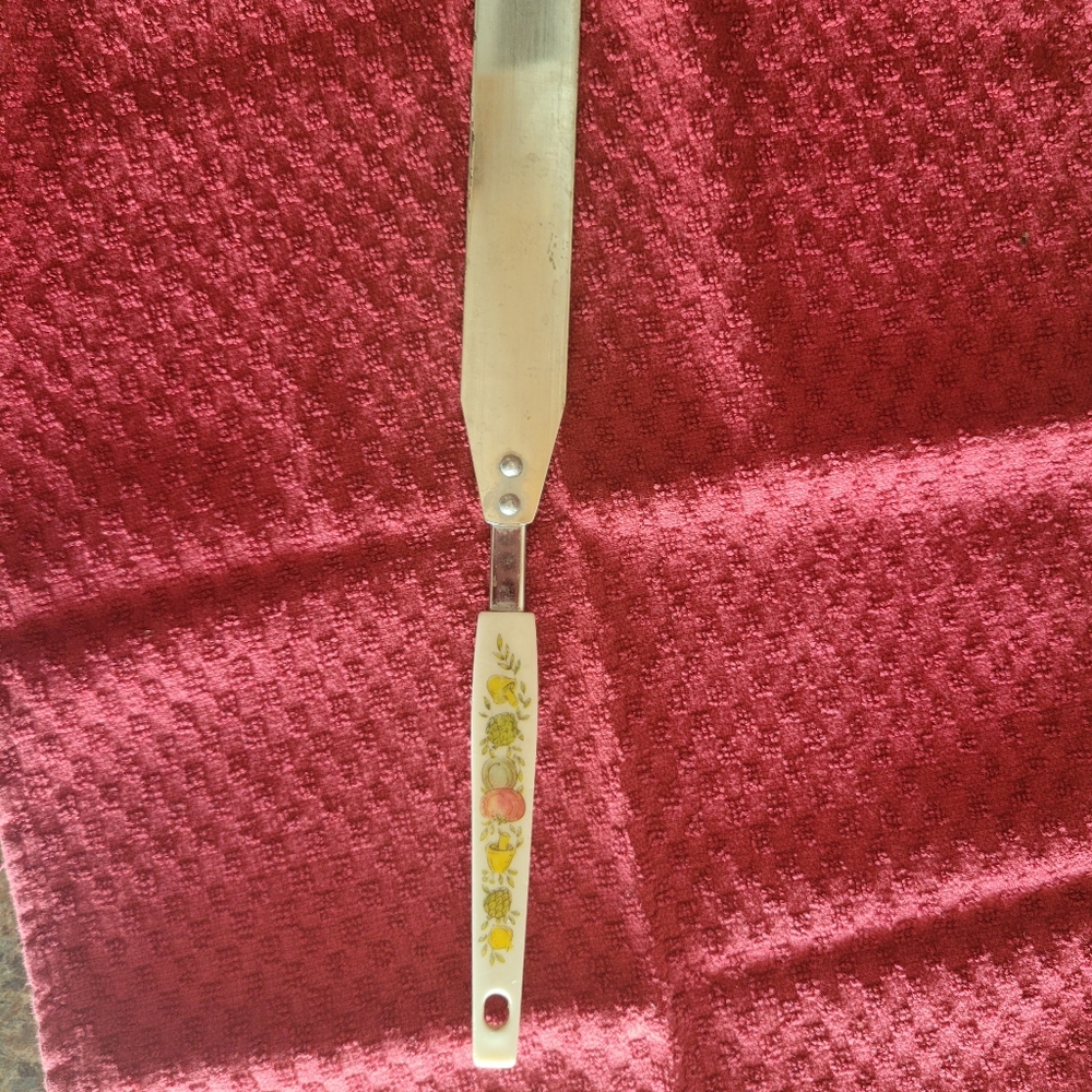 Pyrex Corning Ware Spice Of Life icing knife spatula cake knife spreader‎ - Picture 2 of 10
